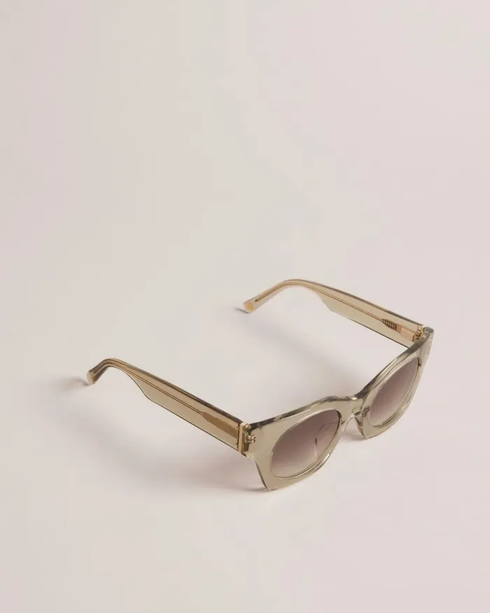 Chunky Frame Sunglasses Ivory Women Ted Baker Sunglasses Chunky Frame Sunglasses Ivory Women Ted Baker Sunglasses