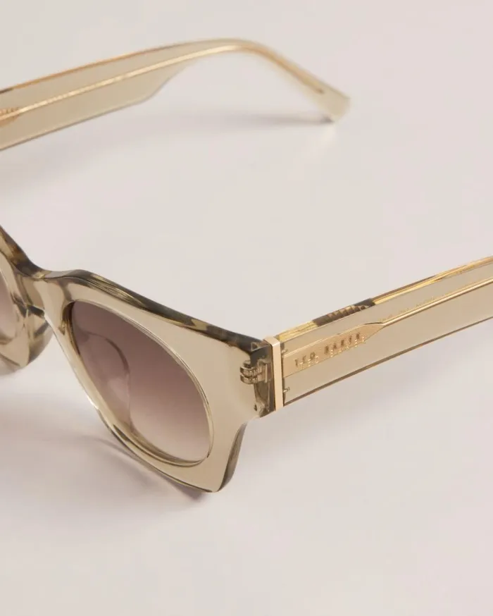 Chunky Frame Sunglasses Ivory Women Ted Baker Sunglasses Chunky Frame Sunglasses Ivory Women Ted Baker Sunglasses