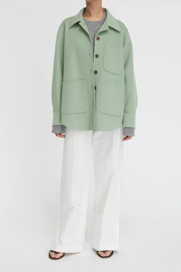 Coats And Jackets Women Lee Mathews Florentine Cashmere Shirt Jacket Coats And Jackets Women Lee Mathews Florentine Cashmere Shirt Jacket