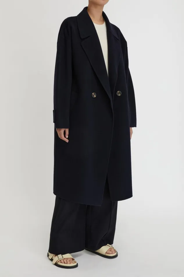 Coats And Jackets Women Lee Mathews Florentine Felled Coat