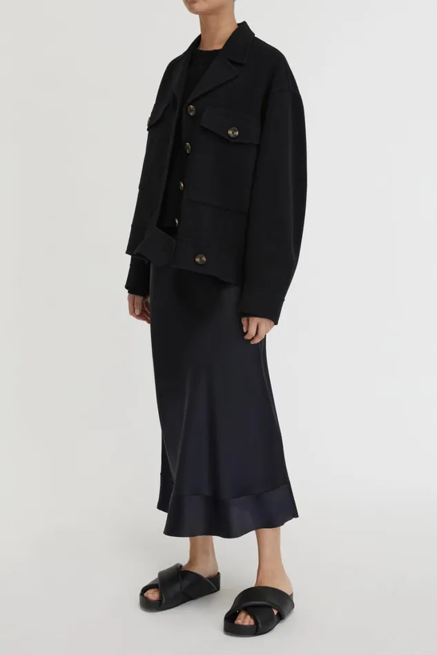 Coats And Jackets Women Lee Mathews Florentine Worker Jacket Coats And Jackets Women Lee Mathews Florentine Worker Jacket
