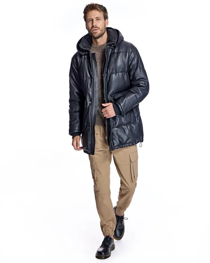 Coats Men039s Maximilian Horizontal Leather Jacket