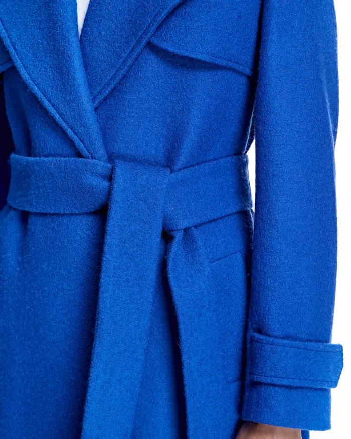 Coats Women039s Maximilian Merino Wool Belted Trench Coat