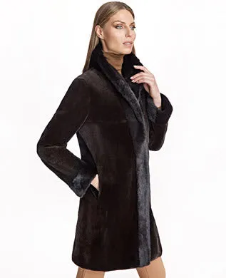 Coats Women039s Maximilian Sheared Mink Reversible Coat