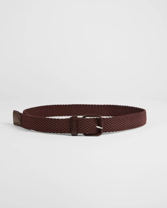 Colour Drench Elastic Belt Oxblood Men Ted Baker Belts Colour Drench Elastic Belt Oxblood Men Ted Baker Belts