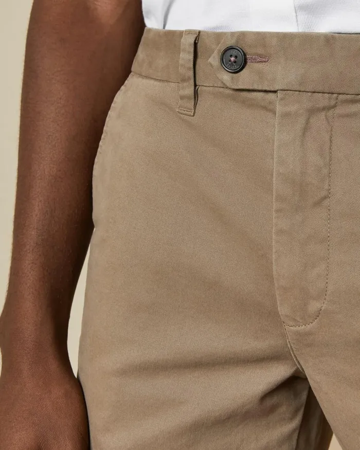 Cotton Chino Shorts Natural Men Ted Baker Clothing Cotton Chino Shorts Natural Men Ted Baker Clothing