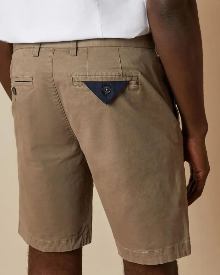 Cotton Chino Shorts Natural Men Ted Baker Clothing Cotton Chino Shorts Natural Men Ted Baker Clothing
