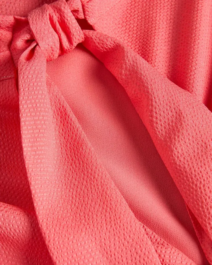 Cowl Neck Sleeveless Midi Slip Dress Coral Women Ted Baker Clothing