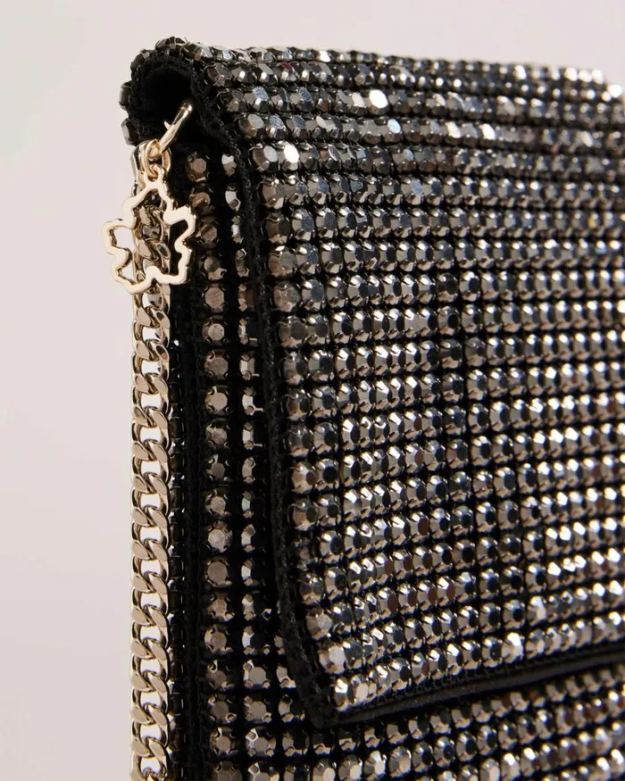 Crystal Cross Body Pouch Black Women Ted Baker Bags Crystal Cross Body Pouch Black Women Ted Baker Bags