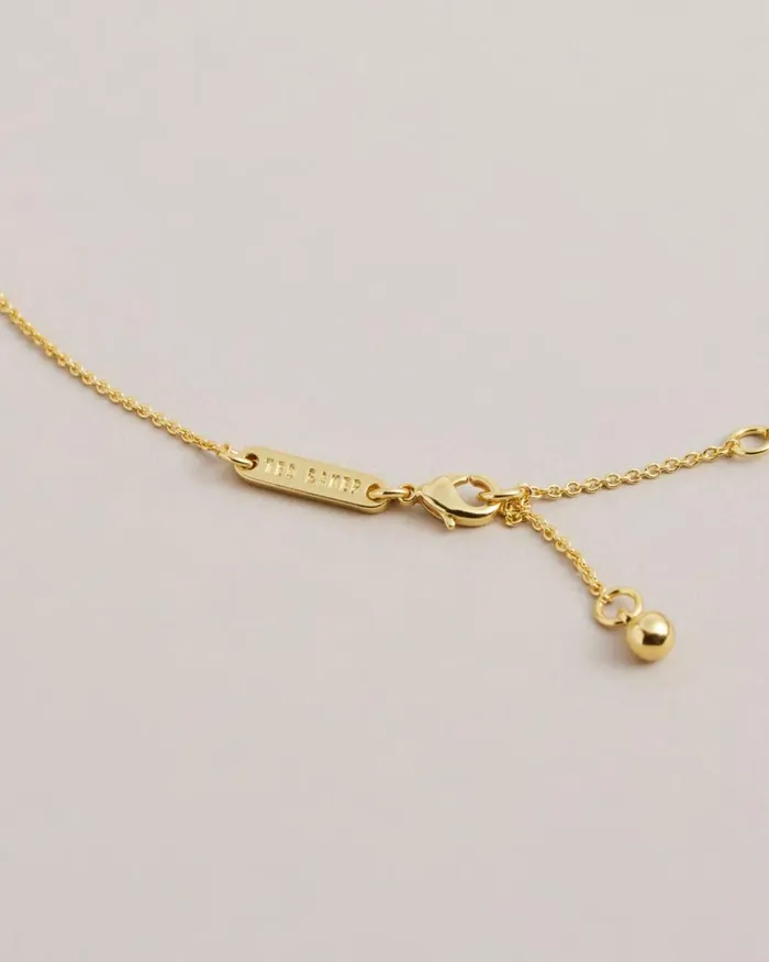Crystal Shell Pendant Necklace Gold Color Women Ted Baker Jewelry Crystal Shell Pendant Necklace Gold Color Women Ted Baker Jewelry