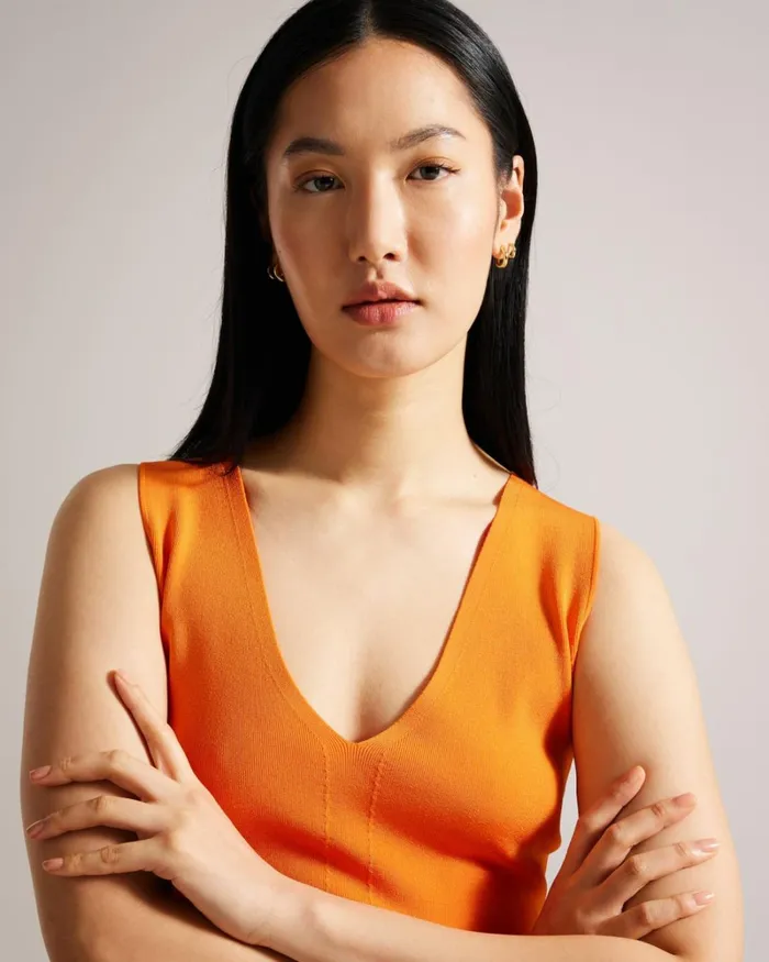 Double Hoop Earrings Gold Color Women Ted Baker Jewelry