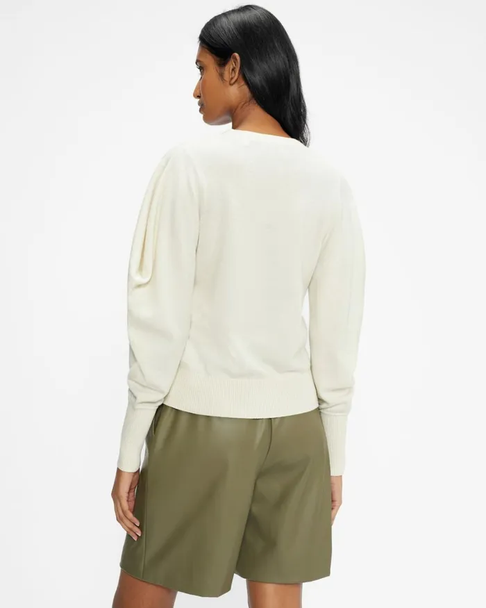 Drape Sleeved Cardigan Natural Women Ted Baker Sweaters Drape Sleeved Cardigan Natural Women Ted Baker Sweaters