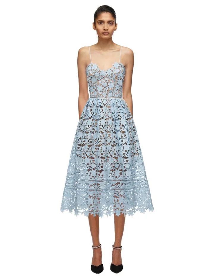 Dresses Woman SelfPortrait Azaelea Dress Sky Blue