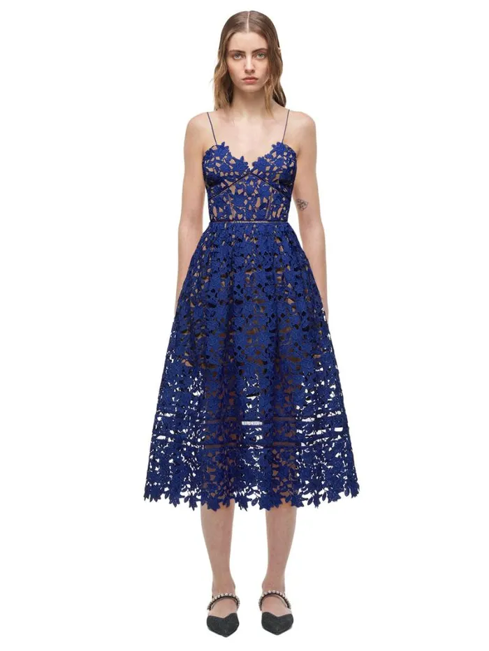 Dresses Woman SelfPortrait Azaelea Dress White Dresses Woman SelfPortrait Azaelea Dress White