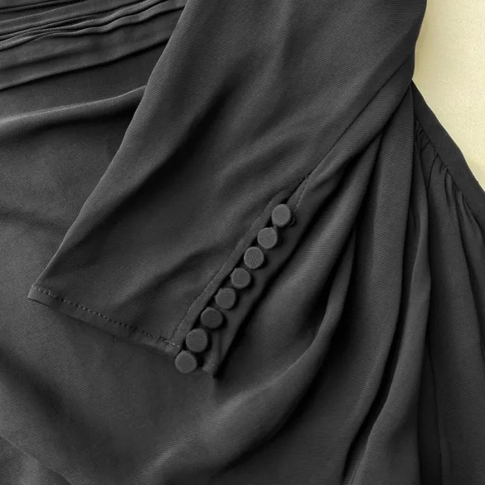 Dresses Woman SelfPortrait Black Iris Midi Dress Dresses Woman SelfPortrait Black Iris Midi Dress