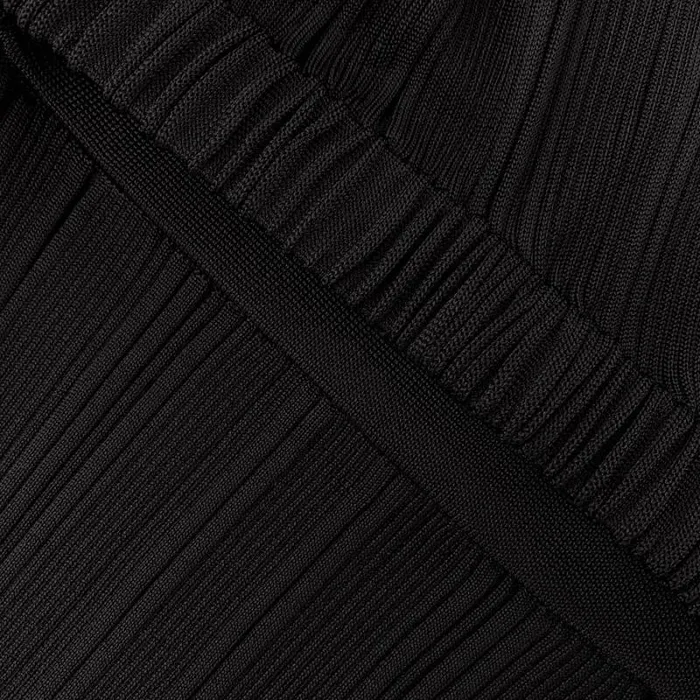 Dresses Woman SelfPortrait Black Knit Midi Dress Dresses Woman SelfPortrait Black Knit Midi Dress