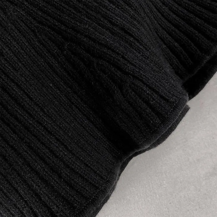 Dresses Woman SelfPortrait Black Melange Knit Mini Dress Dresses Woman SelfPortrait Black Melange Knit Mini Dress
