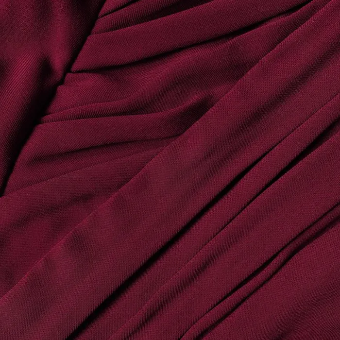 Dresses Woman SelfPortrait Burgundy Stretch Crepe Midi Dress Dresses Woman SelfPortrait Burgundy Stretch Crepe Midi Dress