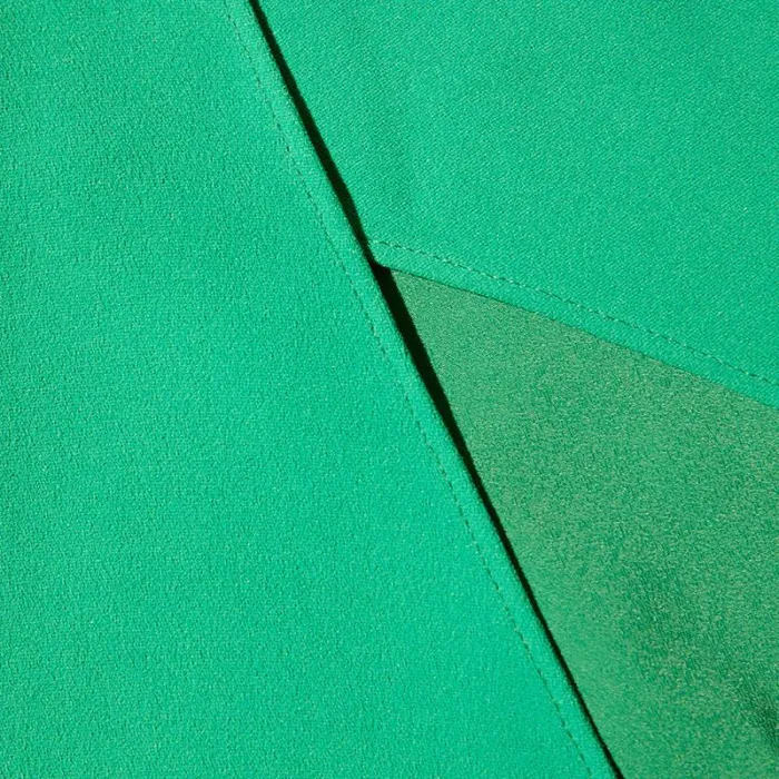 Dresses Woman SelfPortrait Green Crepe Midi Dress Dresses Woman SelfPortrait Green Crepe Midi Dress