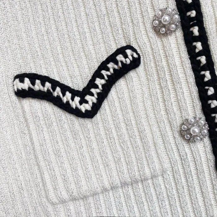 Dresses Woman SelfPortrait Ivory Knit Bow Dress Dresses Woman SelfPortrait Ivory Knit Bow Dress