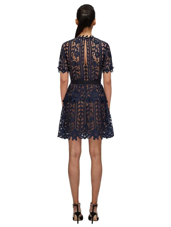 Dresses Woman SelfPortrait Lace ALine Dress Dresses Woman SelfPortrait Lace ALine Dress