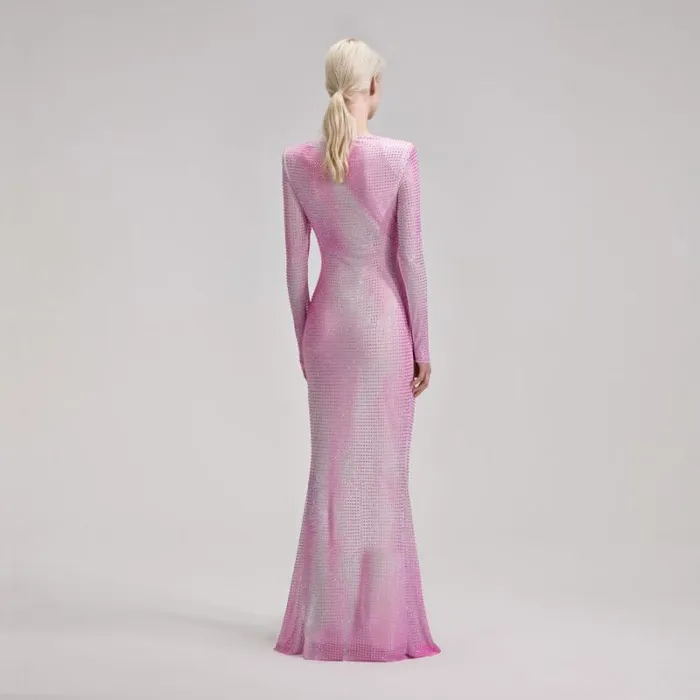 Dresses Woman SelfPortrait Lilac Contour Print Midi Dress Dresses Woman SelfPortrait Lilac Contour Print Midi Dress