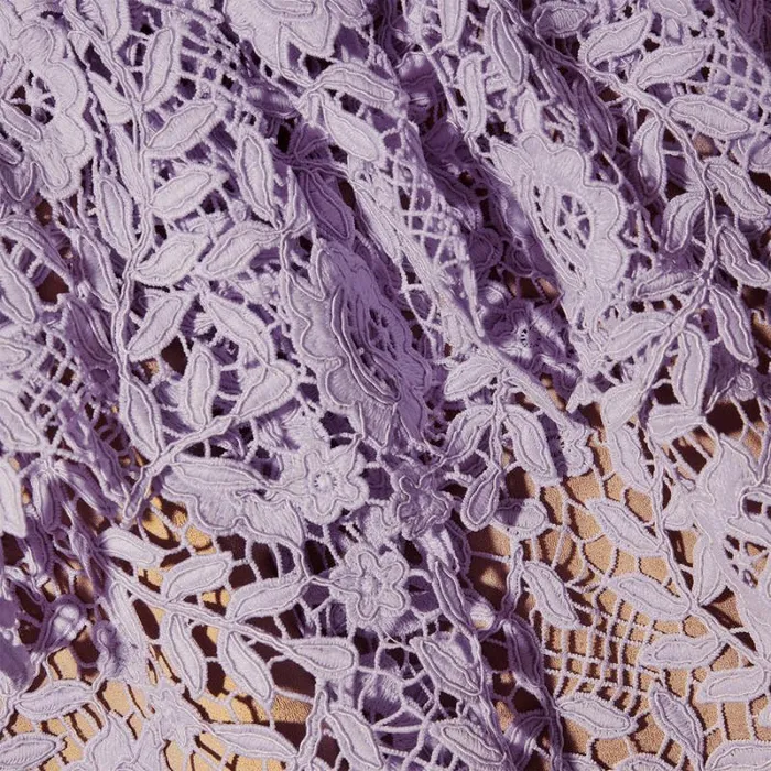 Dresses Woman SelfPortrait Lilac Rose Lace Peplum Mini Dress Dresses Woman SelfPortrait Lilac Rose Lace Peplum Mini Dress