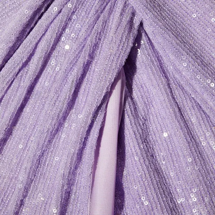 Dresses Woman SelfPortrait Lilac Sequin Midi Dress Dresses Woman SelfPortrait Lilac Sequin Midi Dress