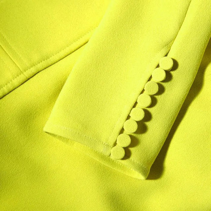 Dresses Woman SelfPortrait Lime Crepe Ruched Midi Dress Dresses Woman SelfPortrait Lime Crepe Ruched Midi Dress