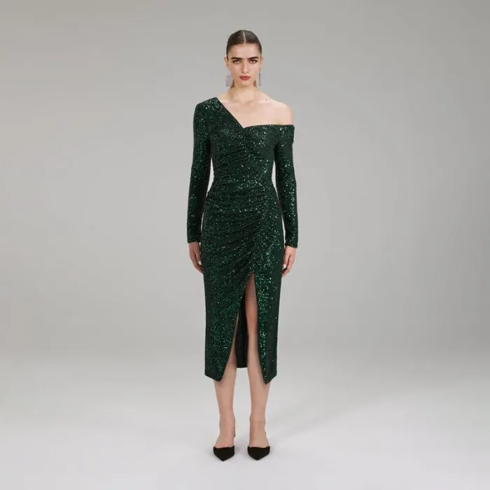 Dresses Woman SelfPortrait Navy Rhinestone Midi Dress Dresses Woman SelfPortrait Navy Rhinestone Midi Dress