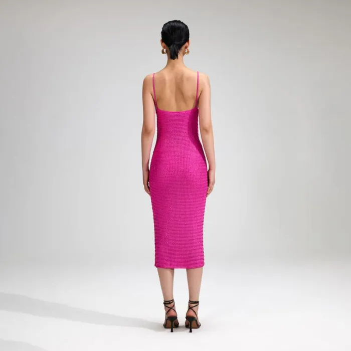Dresses Woman SelfPortrait Ombre Mesh Mini Dress Dresses Woman SelfPortrait Ombre Mesh Mini Dress