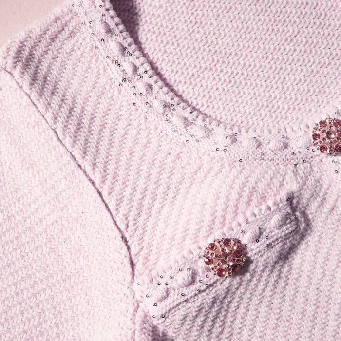 Dresses Woman SelfPortrait Pink Knit Mini Dress Dresses Woman SelfPortrait Pink Knit Mini Dress