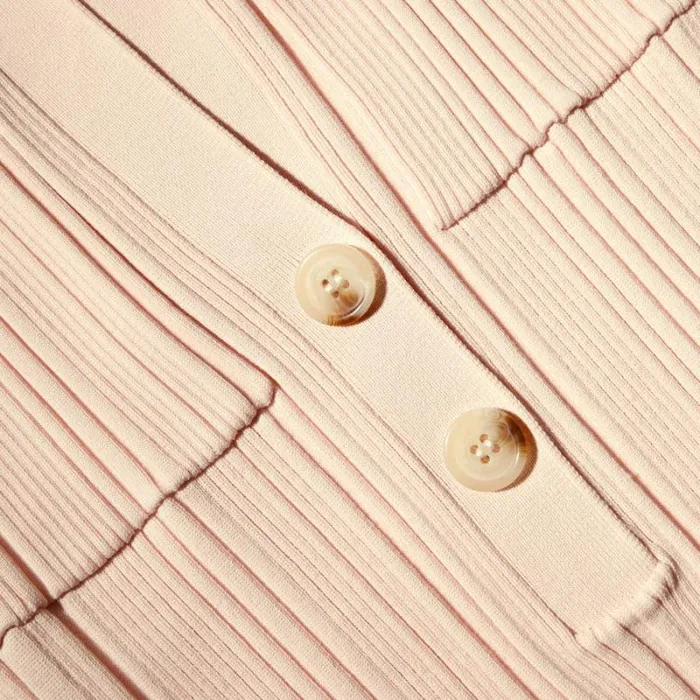 Dresses Woman SelfPortrait Pink Viscose Knit Midi Dress Dresses Woman SelfPortrait Pink Viscose Knit Midi Dress