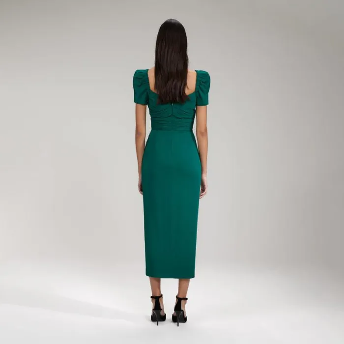 Dresses Woman SelfPortrait Red Iris Midi Dress Dresses Woman SelfPortrait Red Iris Midi Dress