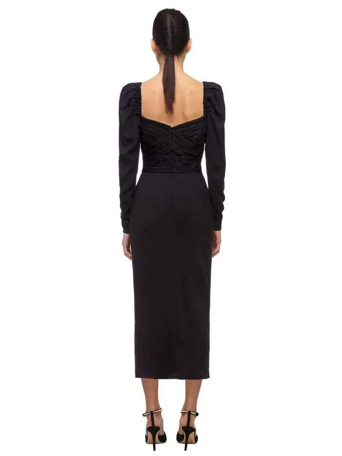 Dresses Woman SelfPortrait Red Iris Midi Dress Dresses Woman SelfPortrait Red Iris Midi Dress