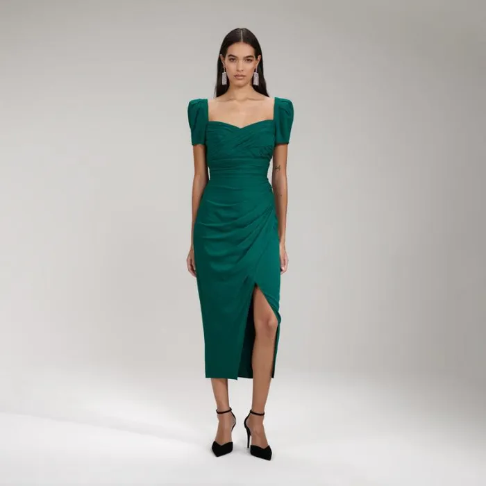 Dresses Woman SelfPortrait Red Iris Midi Dress Dresses Woman SelfPortrait Red Iris Midi Dress