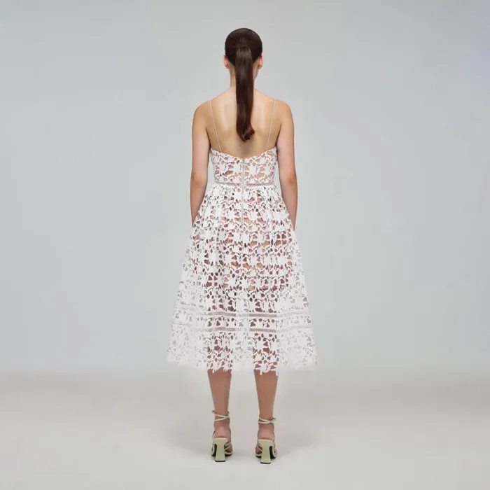 Dresses Woman SelfPortrait Spearmint Azaelea Midi Dress Dresses Woman SelfPortrait Spearmint Azaelea Midi Dress