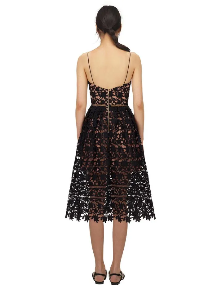 Dresses Woman SelfPortrait Spearmint Azaelea Midi Dress Dresses Woman SelfPortrait Spearmint Azaelea Midi Dress