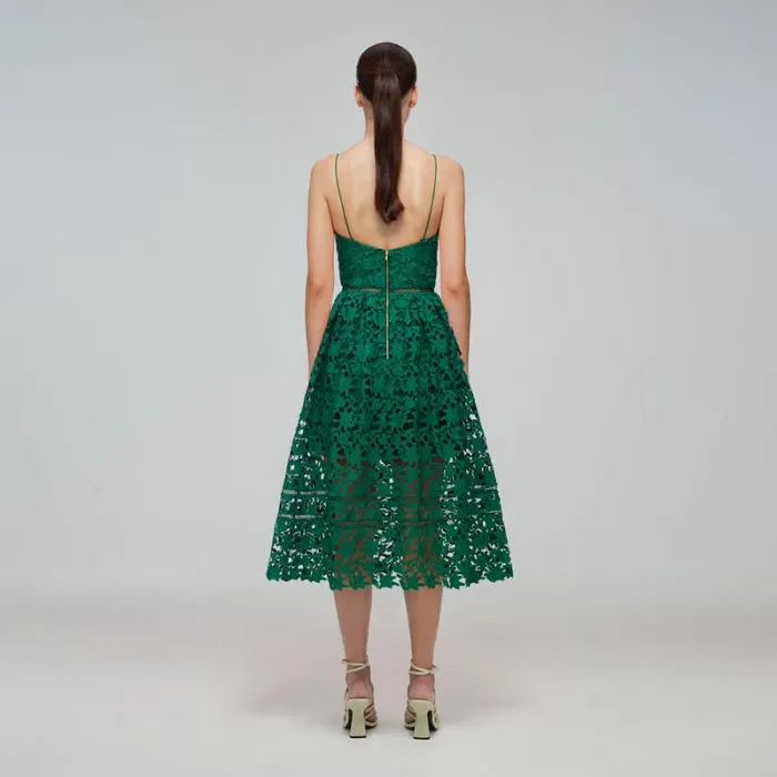 Dresses Woman SelfPortrait Spearmint Azaelea Midi Dress Dresses Woman SelfPortrait Spearmint Azaelea Midi Dress