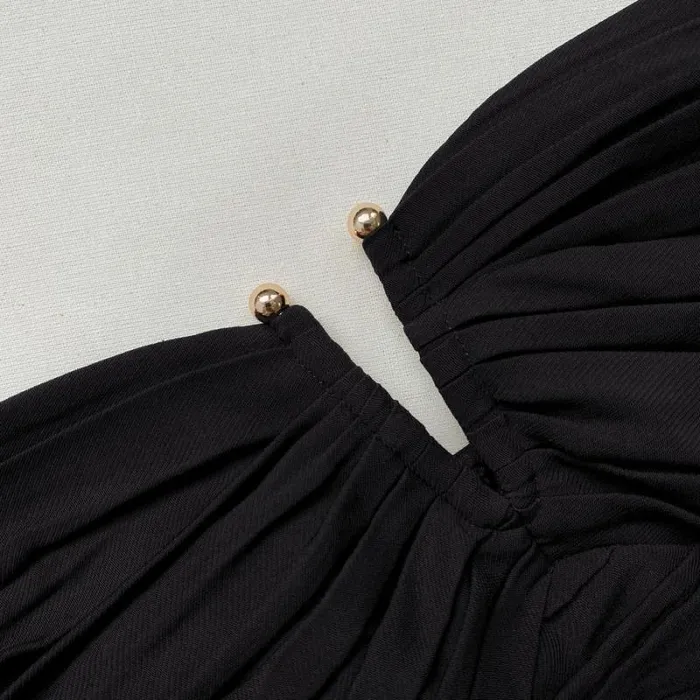 Dresses Woman SelfPortrait Stretch Crepe Flared Sleeve Mini Dress Dresses Woman SelfPortrait Stretch Crepe Flared Sleeve Mini Dress
