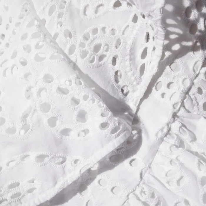 Dresses Woman SelfPortrait White Broderie Maxi Dress Dresses Woman SelfPortrait White Broderie Maxi Dress