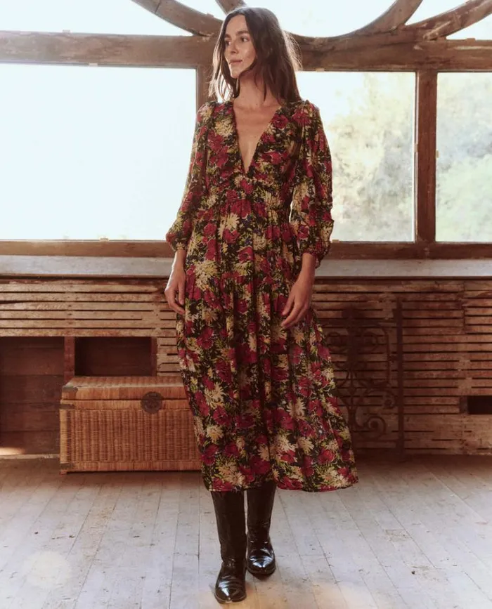 Dresses Women039s The Great The Brook Dress Hidden Garden Floral