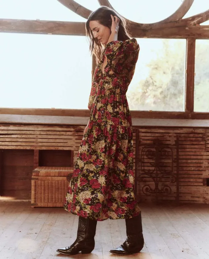 Dresses Women039s The Great The Brook Dress Hidden Garden Floral