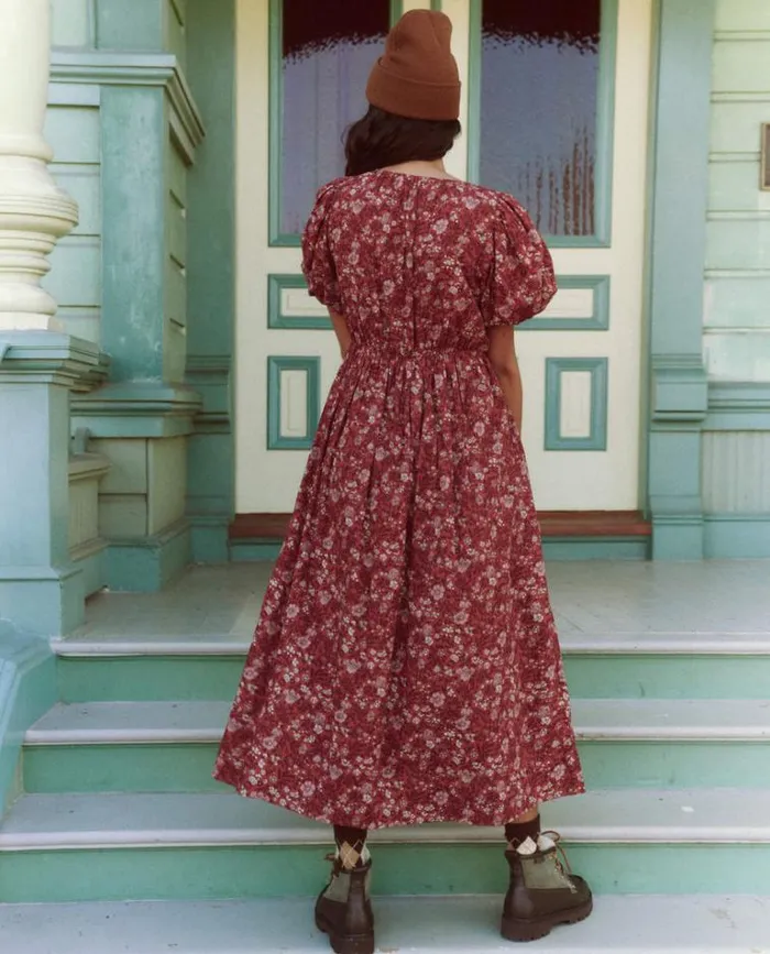Dresses Women039s The Great The Gallery Dress Spice Mesa Floral