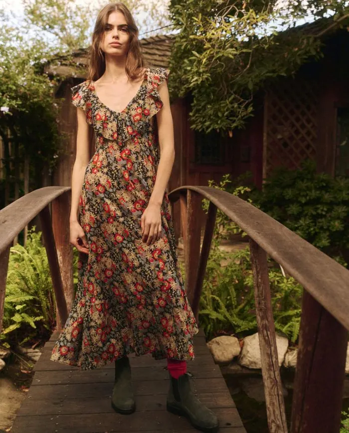 Dresses Women039s The Great The Geranium Dress Twilight Floral