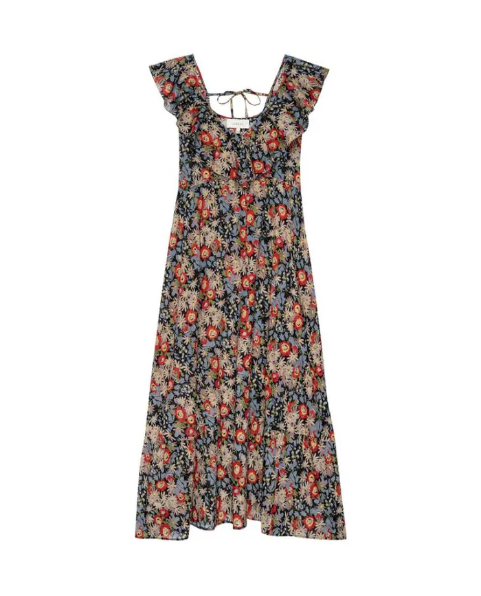 Dresses Women039s The Great The Geranium Dress Twilight Floral