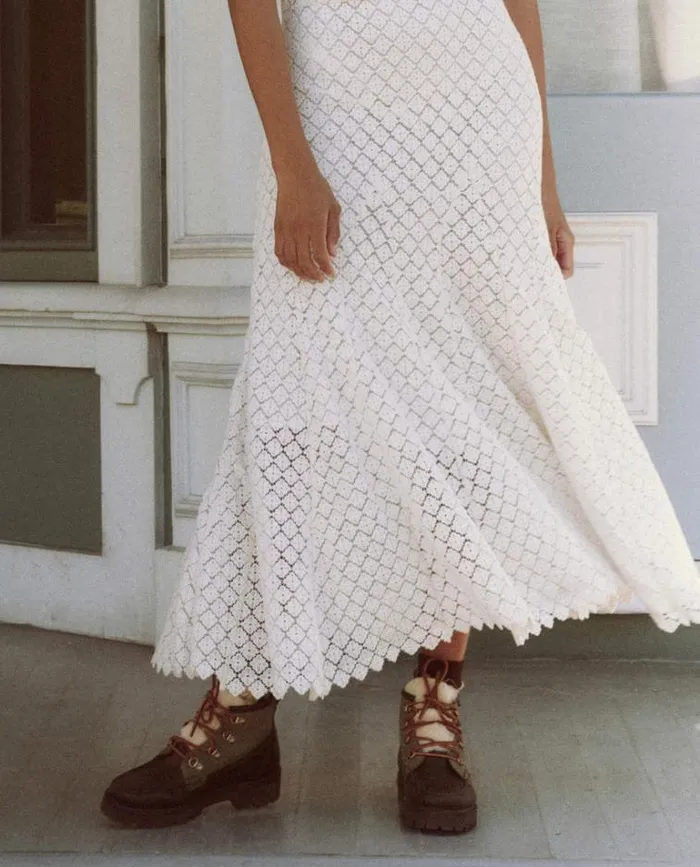 Dresses Women039s The Great The Harmony Dress Cream