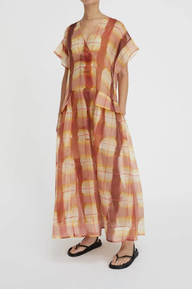 Dresses Women Lee Mathews Amelie Apron Dress