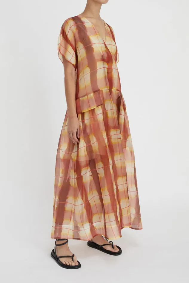 Dresses Women Lee Mathews Amelie Apron Dress Dresses Women Lee Mathews Amelie Apron Dress