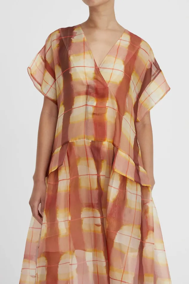 Dresses Women Lee Mathews Amelie Apron Dress Dresses Women Lee Mathews Amelie Apron Dress